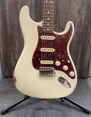 Fender Custom Shop S23 LTD 67 HSS STRAT REL Aged Olympic White